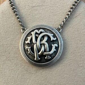 Roberto Cavalli silver pendant